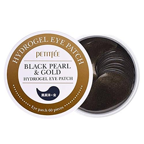 Black Pearl & Gold Hydrogel Eye Patch -. (.) Set