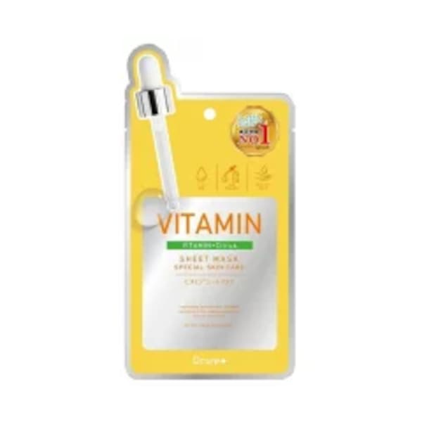 Dcure+ Vitamin + Citrus Face Mask -. (.)
