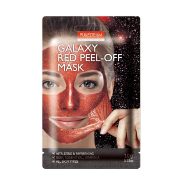 Galaxy Peel-off Mask - Red/ -