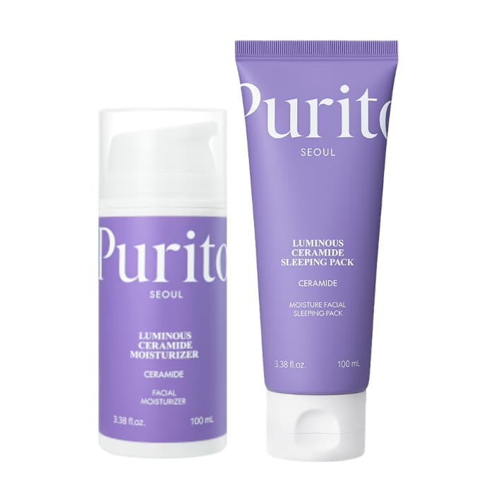 SEOUL - Luminous Ceramide Moisturizer - + Luminous Ceramide Sleeping Pack - Set