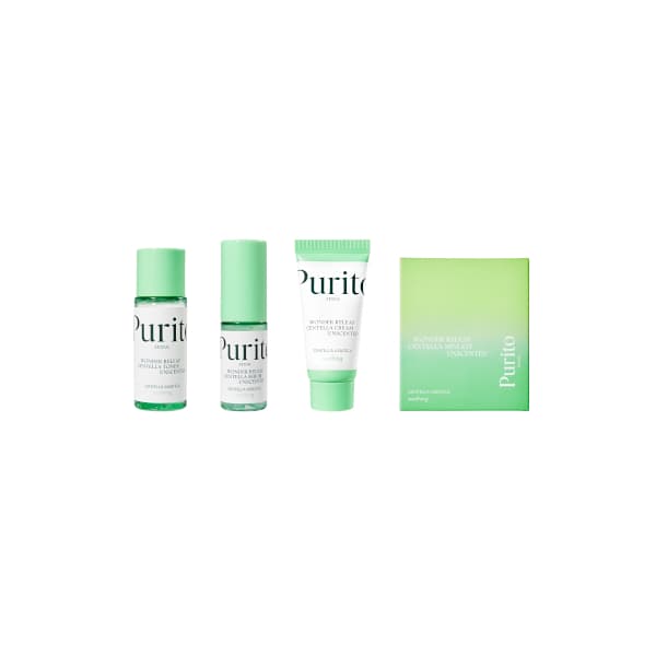 Wonder Releaf Centella Mini Kit Unscented - 1 zestaw (3 produkty)