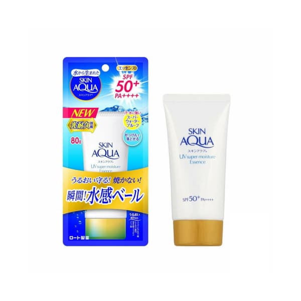 Skin Aqua Super Moisture Essence Sunscreen SPF50+/PA++++ - - White