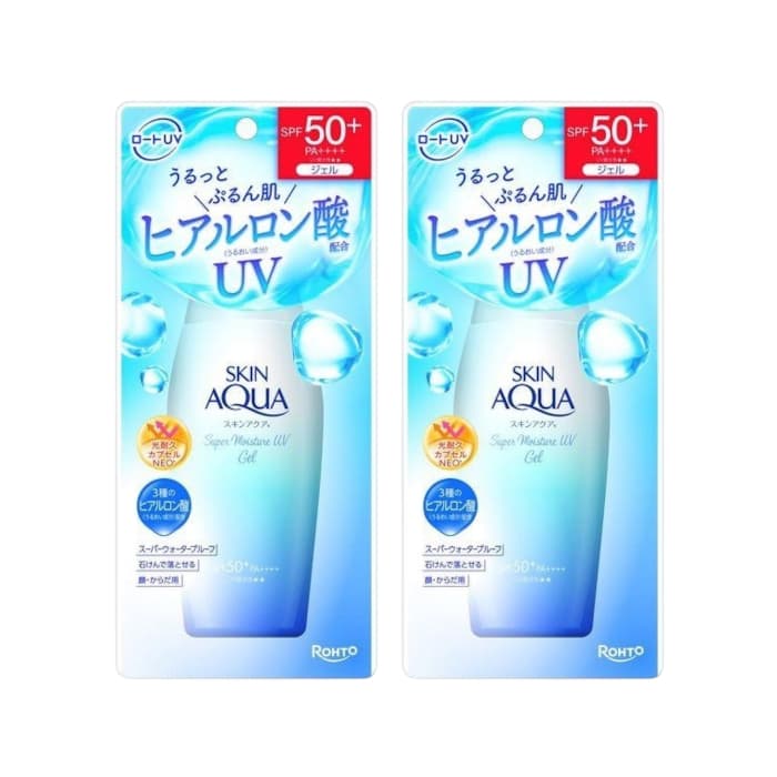 Skin Aqua UV Super Moisture Gel Hydrating Sunscreen (.) Set