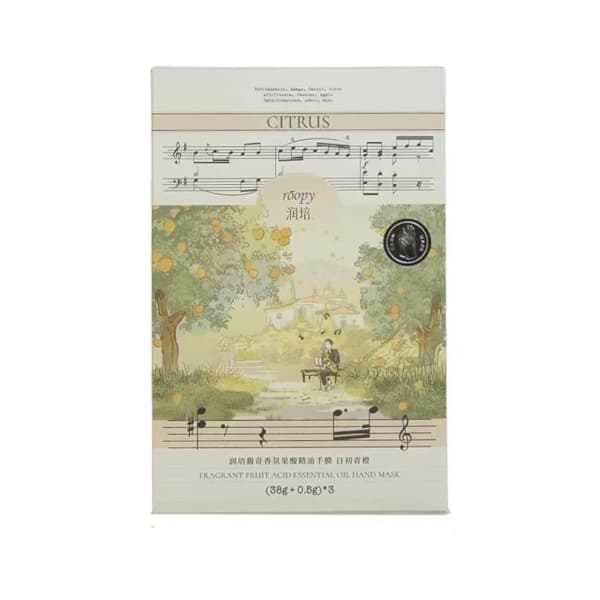 Floral Fragrant Fruit Acid Essential Oil Hand Mask -. - Citrus