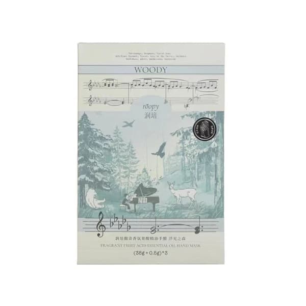 Floral Fragrant Fruit Acid Essential Oil Hand Mask -. - Woody