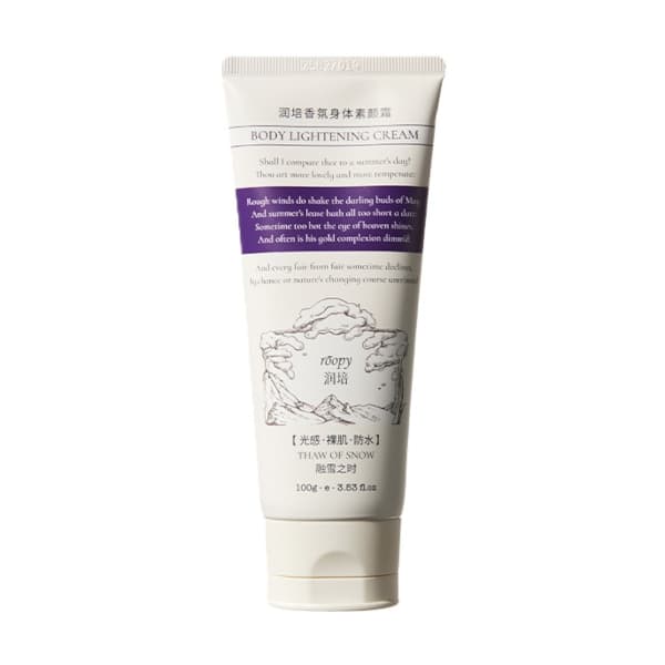 Fragrance Body Lightening Cream - - Thaw Of Snow