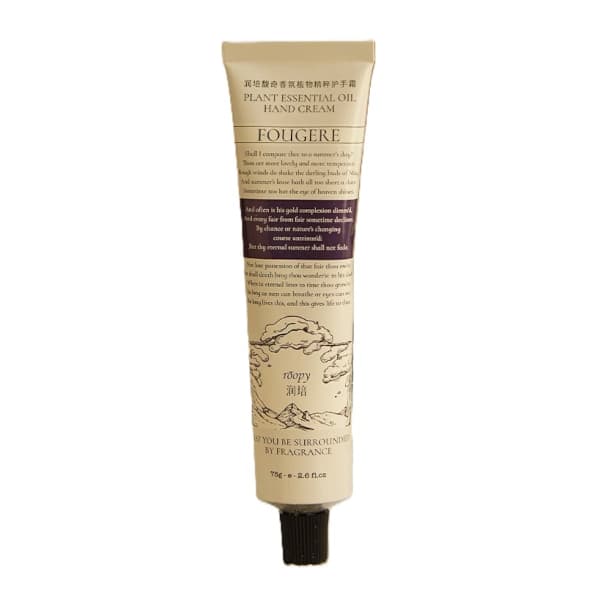 Poetic Series Fougere Plant Essential Oil Hand Cream - - Thaw of snow