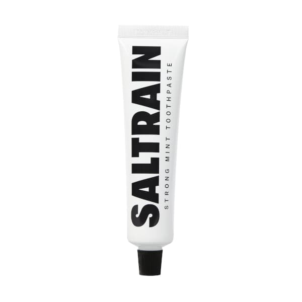 Gray salt black toothpaste -