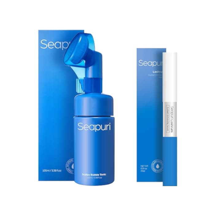Scalpy Bubble Tonic - (1ea) & Lashrum Eyelash Enhancing Serum - (1ea) Set