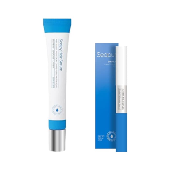 Scalpy Hair Serum - (1ea) & Lashrum Eyelash Enhancing Serum - (1ea) Set