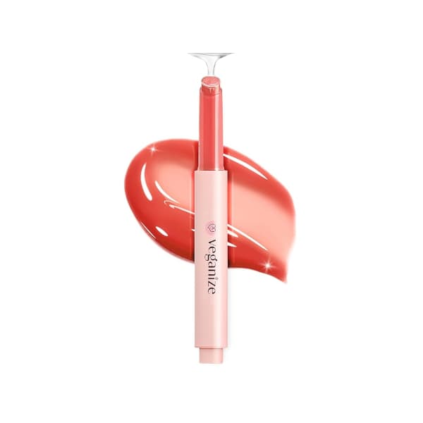 Veganize Collagen Lip Glass Balm - - 05 Carrot Coral