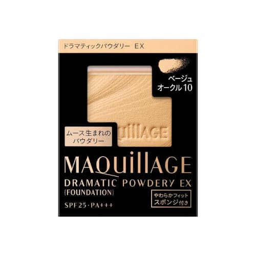 Maquillage Foundation Dramatic Powdery EX Refill SPF25 PA+++ - - Beige Ocher 10