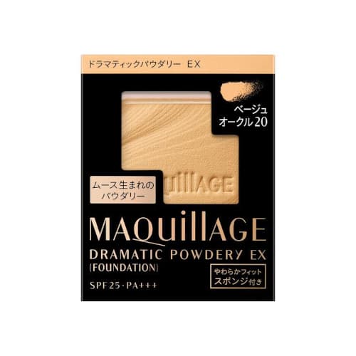 Maquillage Foundation Dramatic Powdery EX Refill SPF25 PA+++ - - Beige Ocher 20
