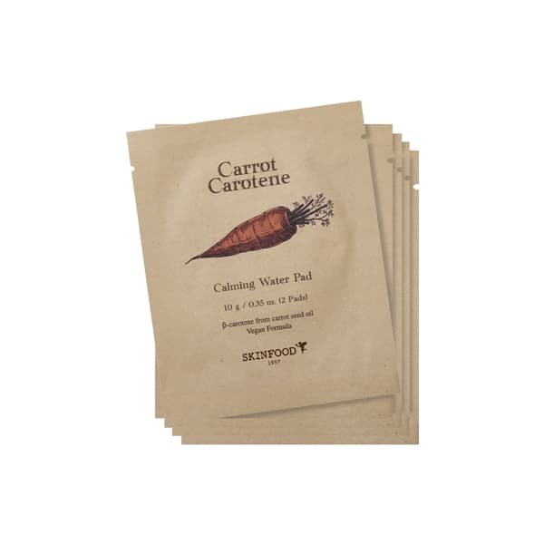 Carrot Carotene Calming Water Pad Set - 5arkusze