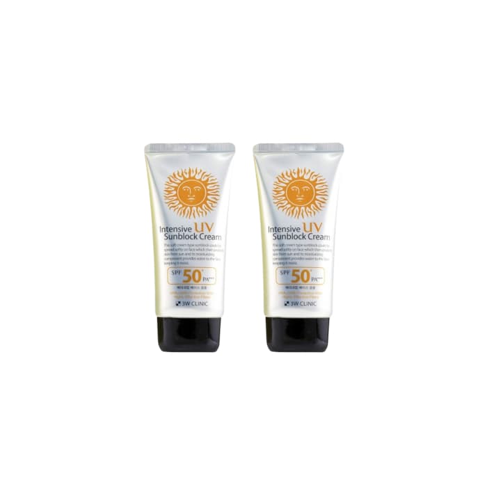 Intensive UV Sunblock Cream SPF50+ PA+++ - (.) Set