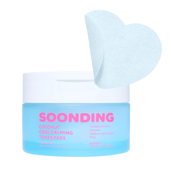Coconut Cool Calming Toner Pads - / 60 wkładki