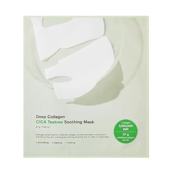 Deep Collagen Cica Teatree Soothing Mask -