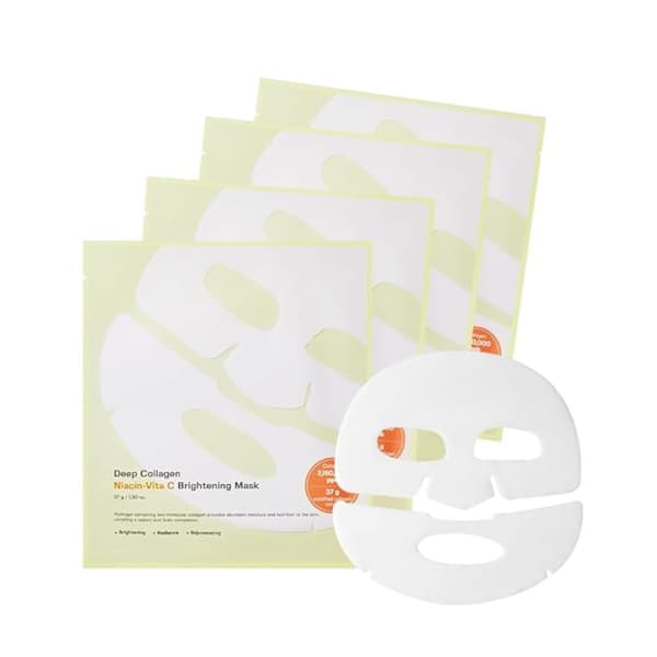 Deep Collagen Niacin-Vita C Brightening Mask -