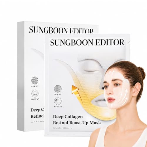 Deep Collagen Retinol Boost-Up Mask Set -