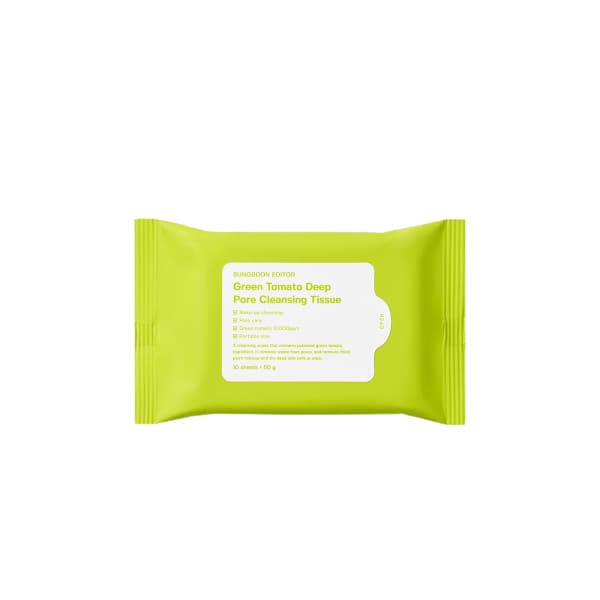 Green Tomato Deep Pore Cleansing Tissue - 10 arkusze /