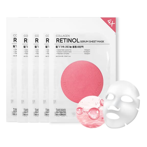 4X Collagen Retinol Serum Sheet Mask -