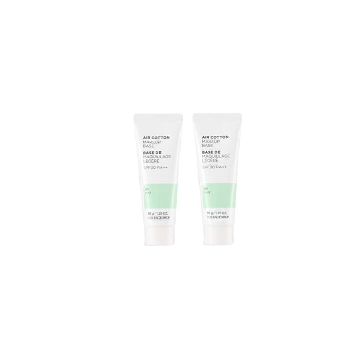 Air Cotton Makeup Base - Mint (.) Set