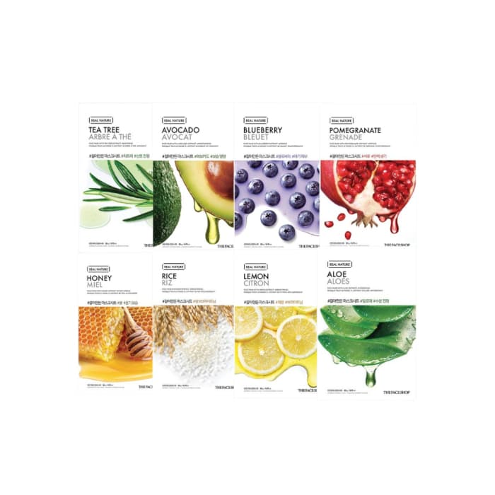 Real Nature Face Mask Buffet Set