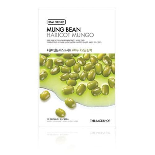 Real Nature Face Mask - Mung Bean -. (.) Set