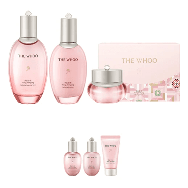 Gong Jin Hyang Nawilżający Zestaw Specjalny - 6 items