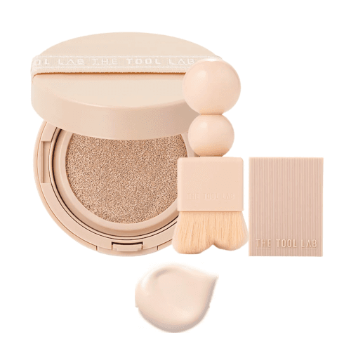 Stamp Skinfit Cushion Glow + Brush - - 19 Porcelain