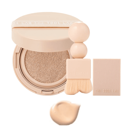 Stamp Skinfit Cushion Glow + Brush - - 23 Natural Beige