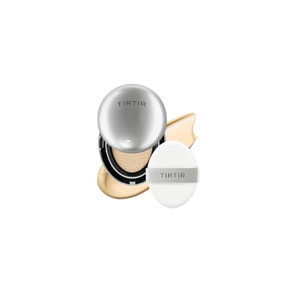 Mask Fit Aura Cushion Mini nawilżający podkład w gąbce z efektem rozświetlającym odcień 21W Natural Ivory
