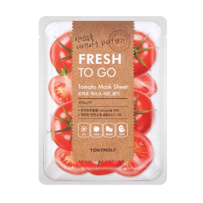 Fresh To Go Mask Sheet - TOMATO -. (.) Set