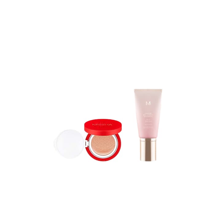 M Signature Real Complete BB Cream EX SPF30 PA++ (New Version) - - 23 Calm Beige X MISSHA - Velvet Finish Cushion