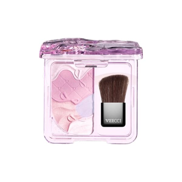 Paleta rozświetlaczy i różów Dreamy Quad Glow - - E01 Sakura Pearl