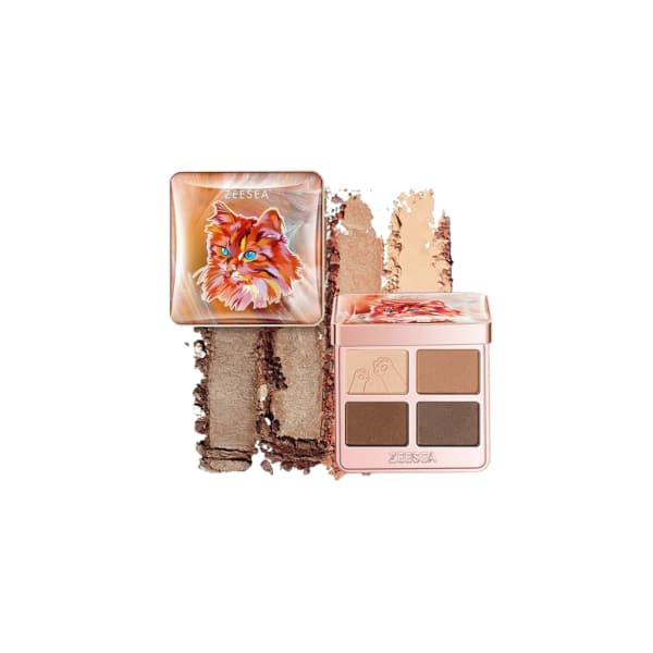 Colorful Animal Four-Color Eyeshadow - -Ordinary Love