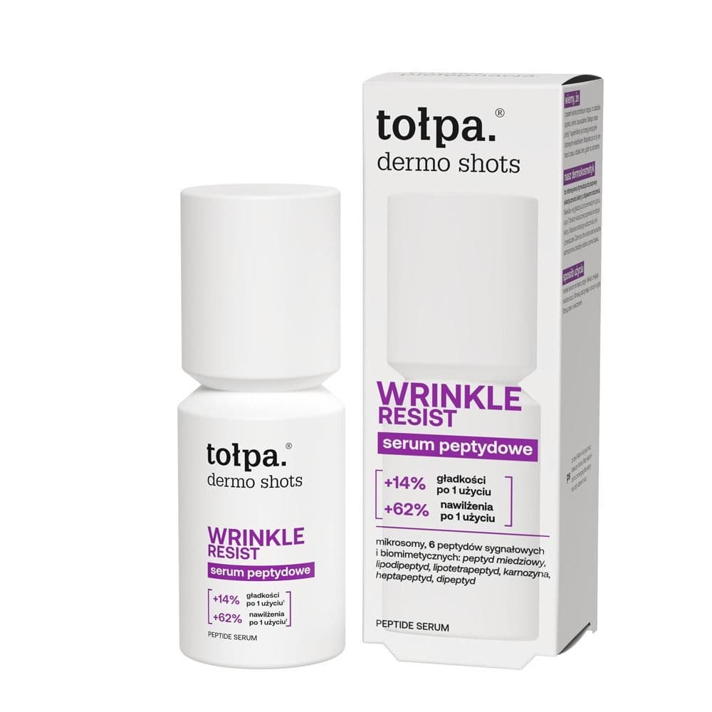 Dermo Shots Wrinkle Resist serum do twarzy, peptydowe
