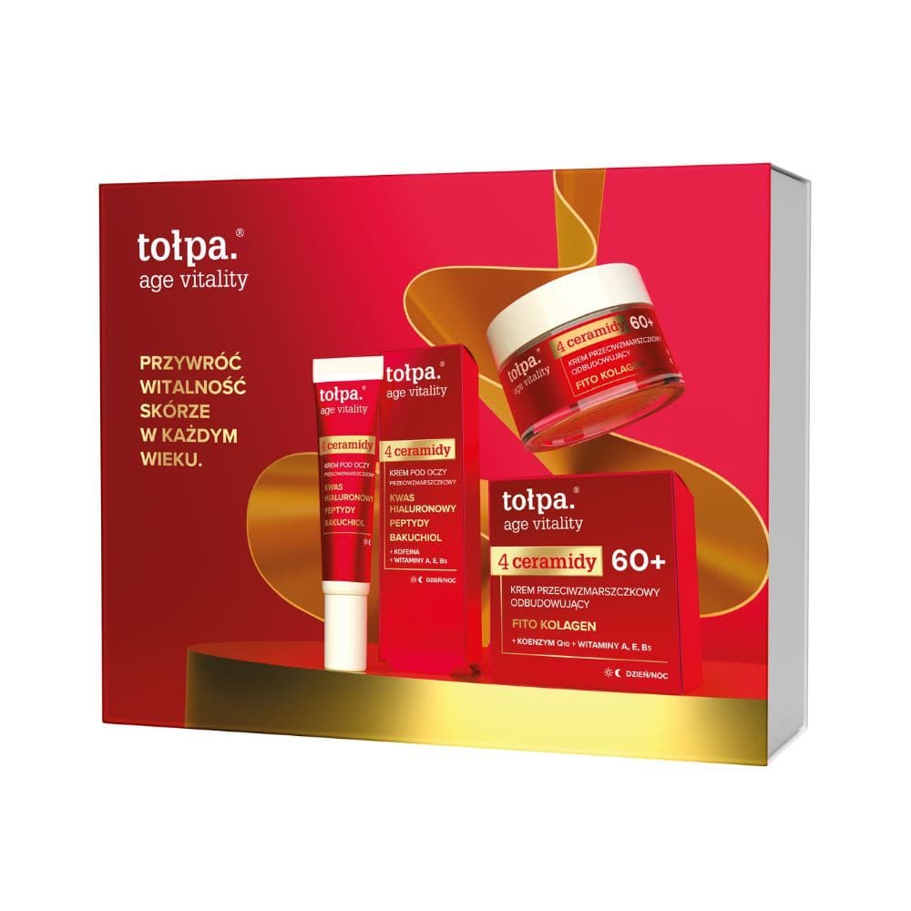 4 ceramidy zestaw tołpa. age vitality, 4 ceramidy 60+