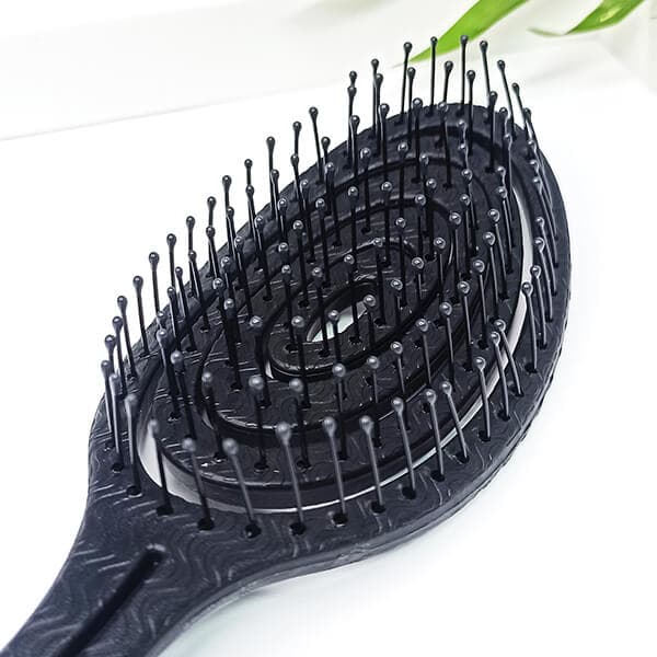 Szczotka BIO spiralna do włosów biodegradowalna YEYE Made in Nature (czarny)