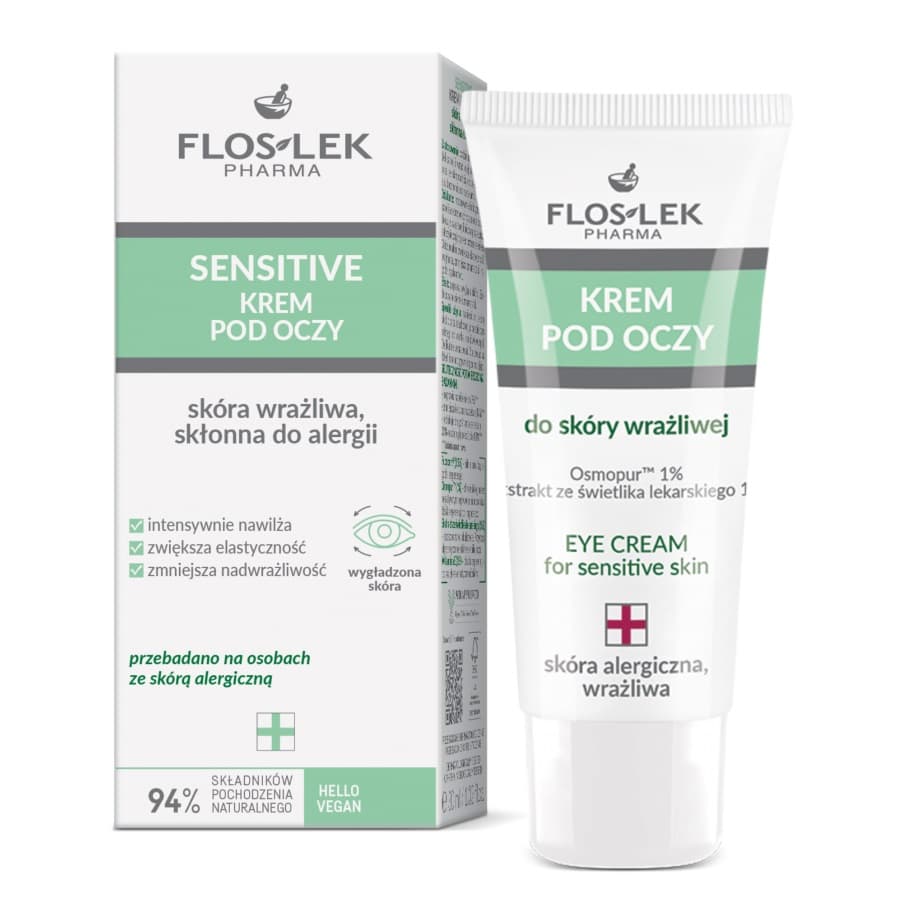 Flos-Lek Sensitive, krem pod oczy do skóry wrażliwej