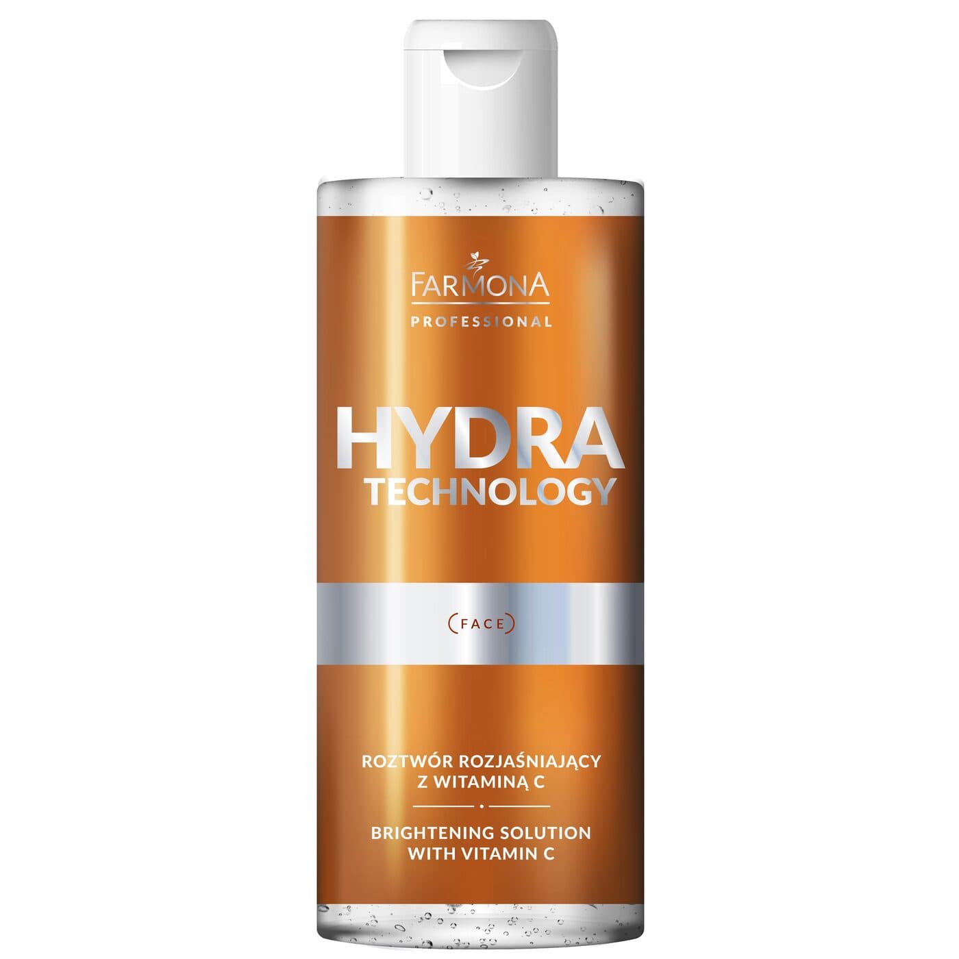 HYDRA TECHNOLOGY - Brightening Solution with Vitamin C - Rozjaśniający roztwór do twarzy z witaminą C -