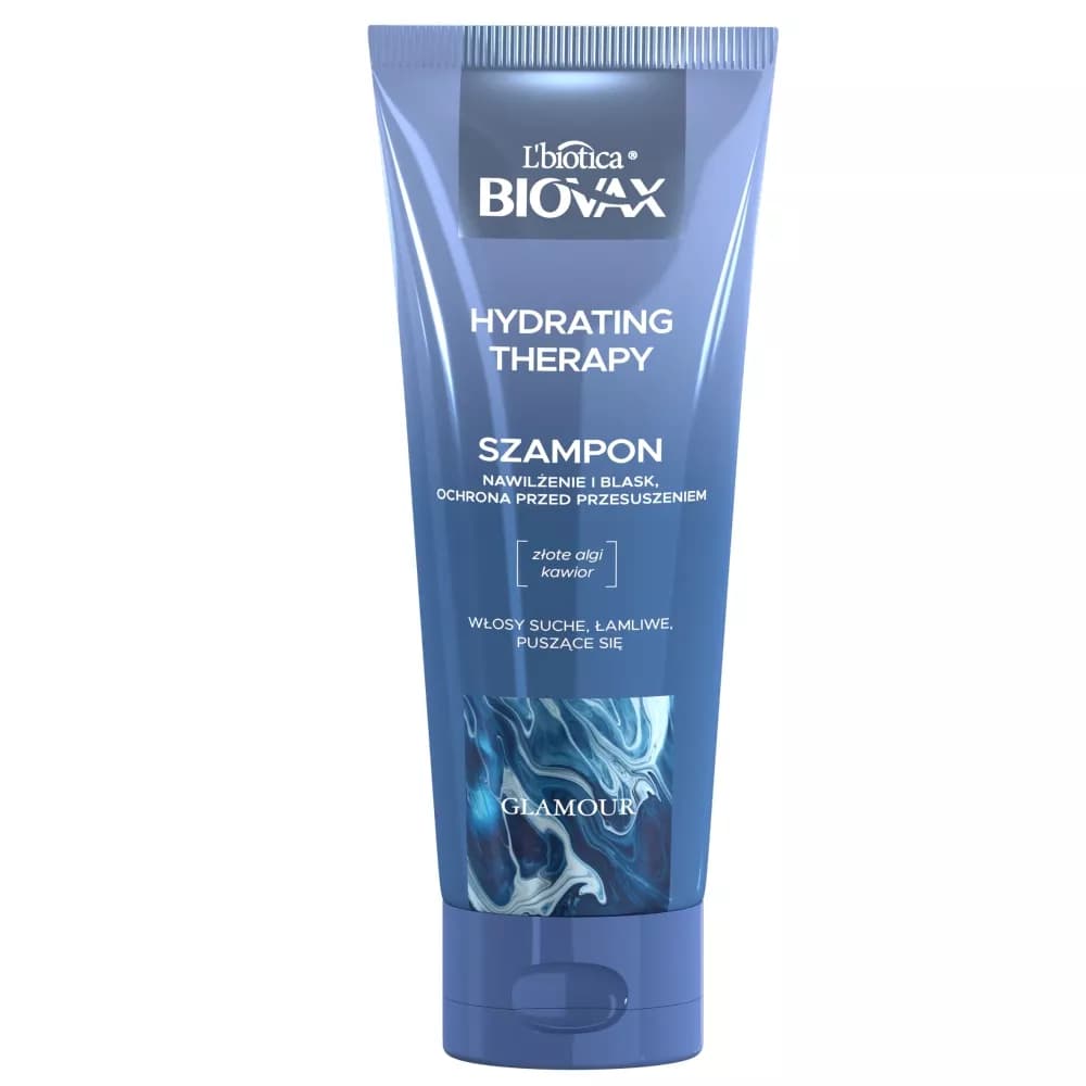 GLAMOUR - Hydrating Therapy - Nawilżający szampon do włosów suchych, łamliwych i puszących się -