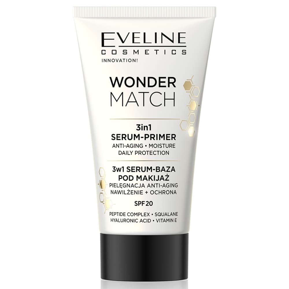 WONDER MATCH 3in1 Serum Primer - 3w1 Serum-baza pod makijaż - SPF20 -