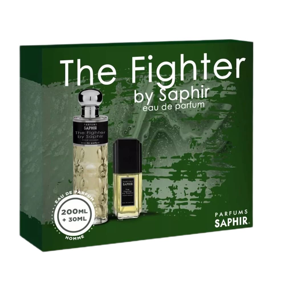 Saphir The Fighter Pour Homme zestaw woda perfumowana spray + woda perfumowana spray