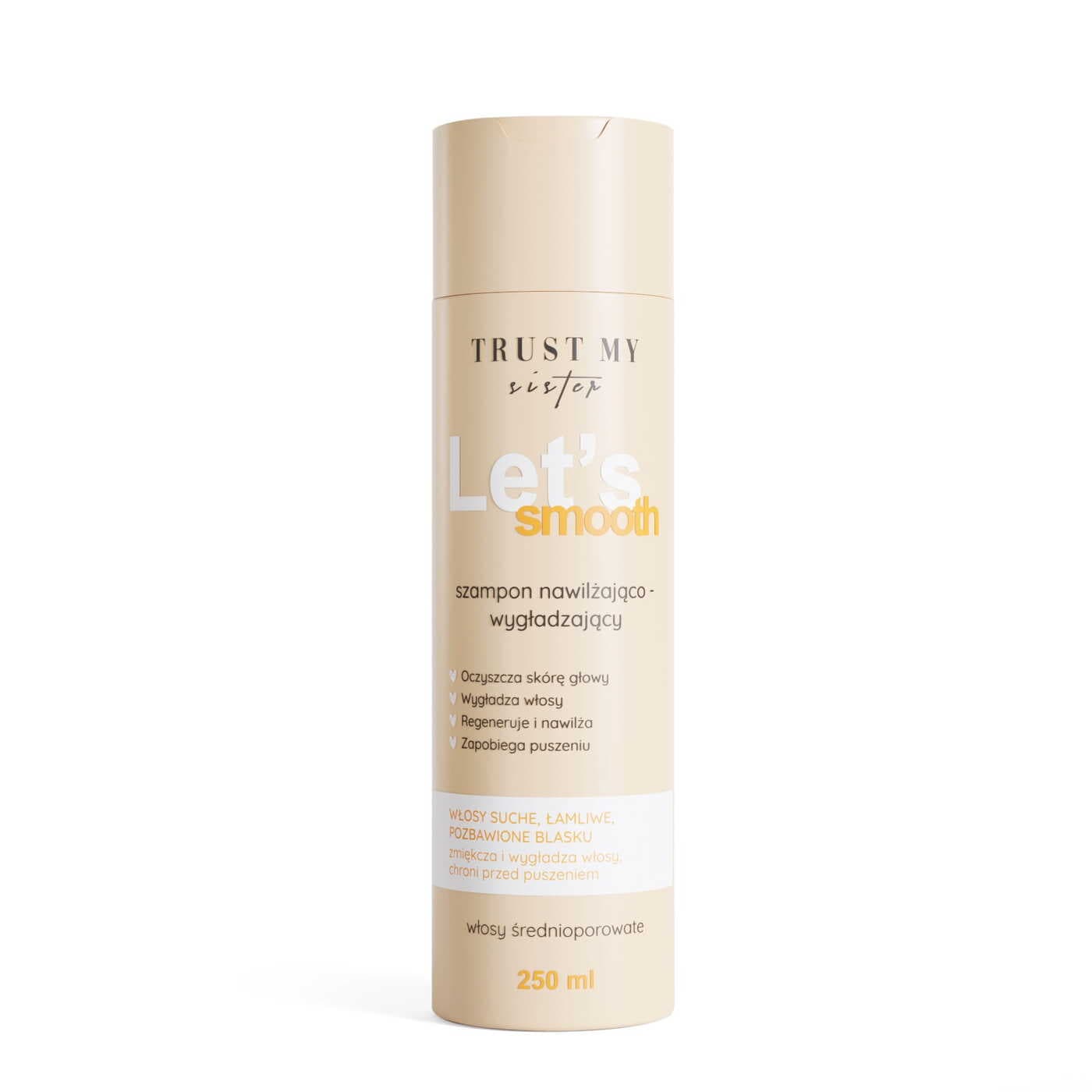 Let's Make It Smooth - Moisturizing & Smoothing Shampoo - Nawilżajaco-wygładzajacy szampon do włosów średnioporowatych -