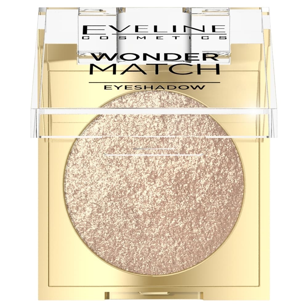 Eveline Wonder Match Mocno Błyszczący Cień Do Powiek Topper 05 Golden Glow