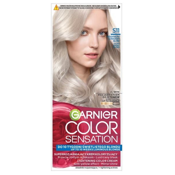 Color Sensation Krem koloryzujący S11 Przydymiony ultrajasny blond
