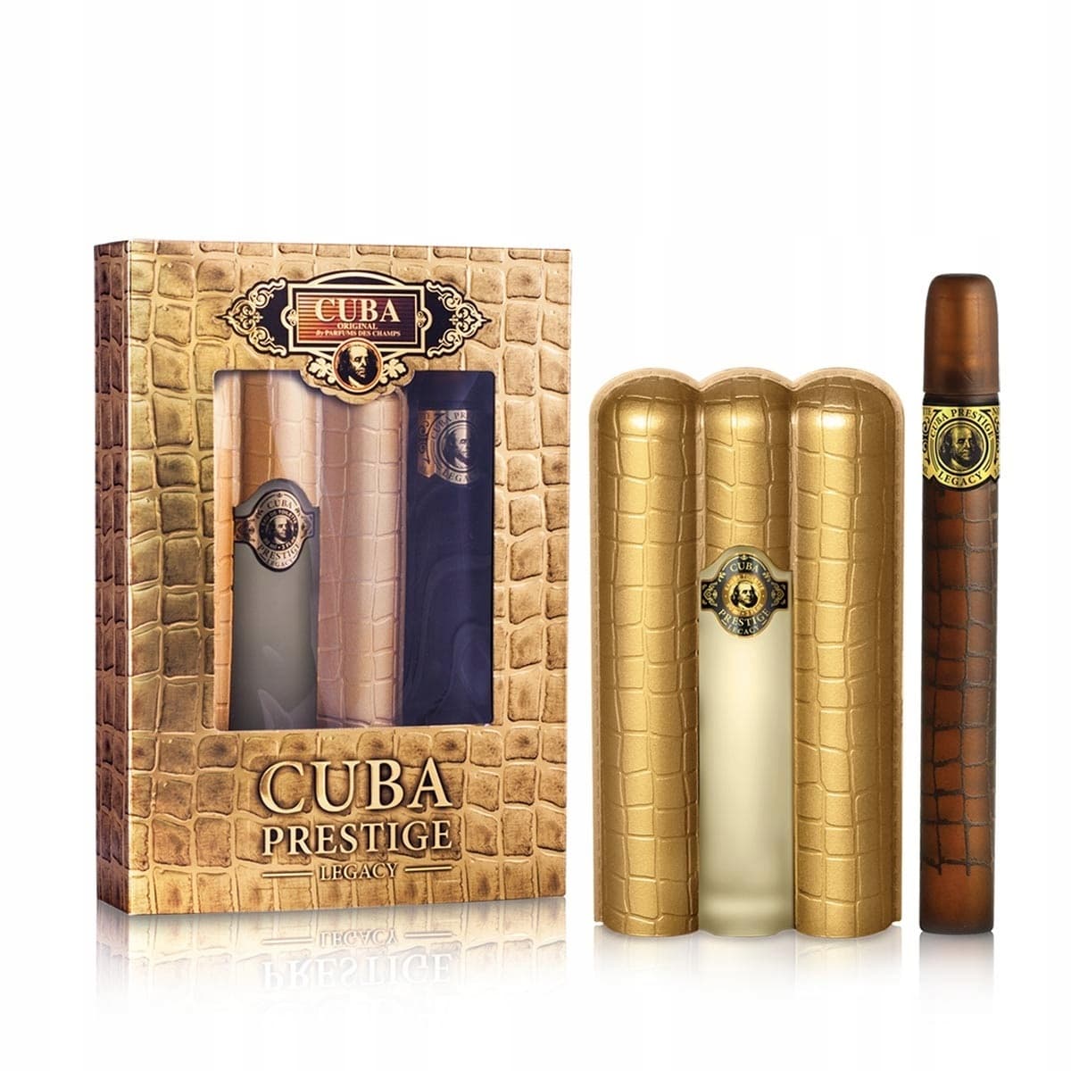 Cuba Prestige Legacy zestaw woda toaletowa spray + woda toaletowa spray (M)
