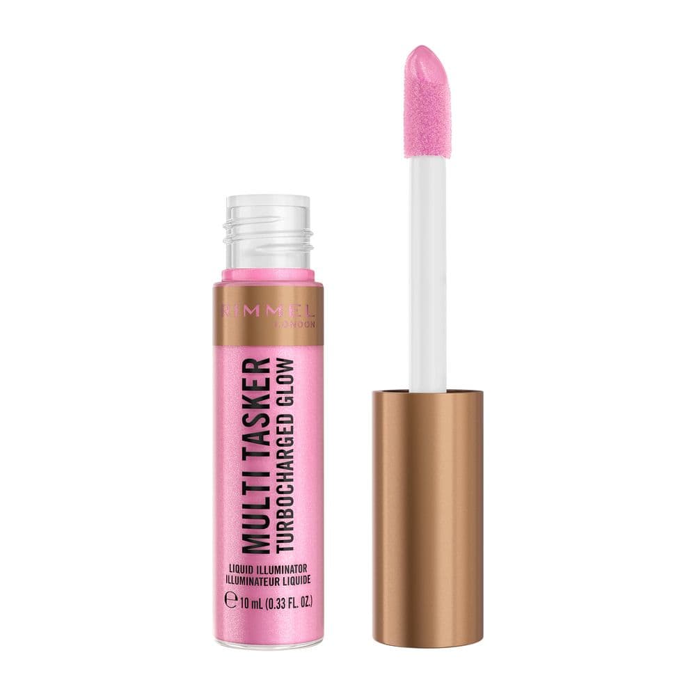 Rimmel Multi-Tasker Turbocharged Glow płynny rozjaśniacz odcień 001 Not a Basic B