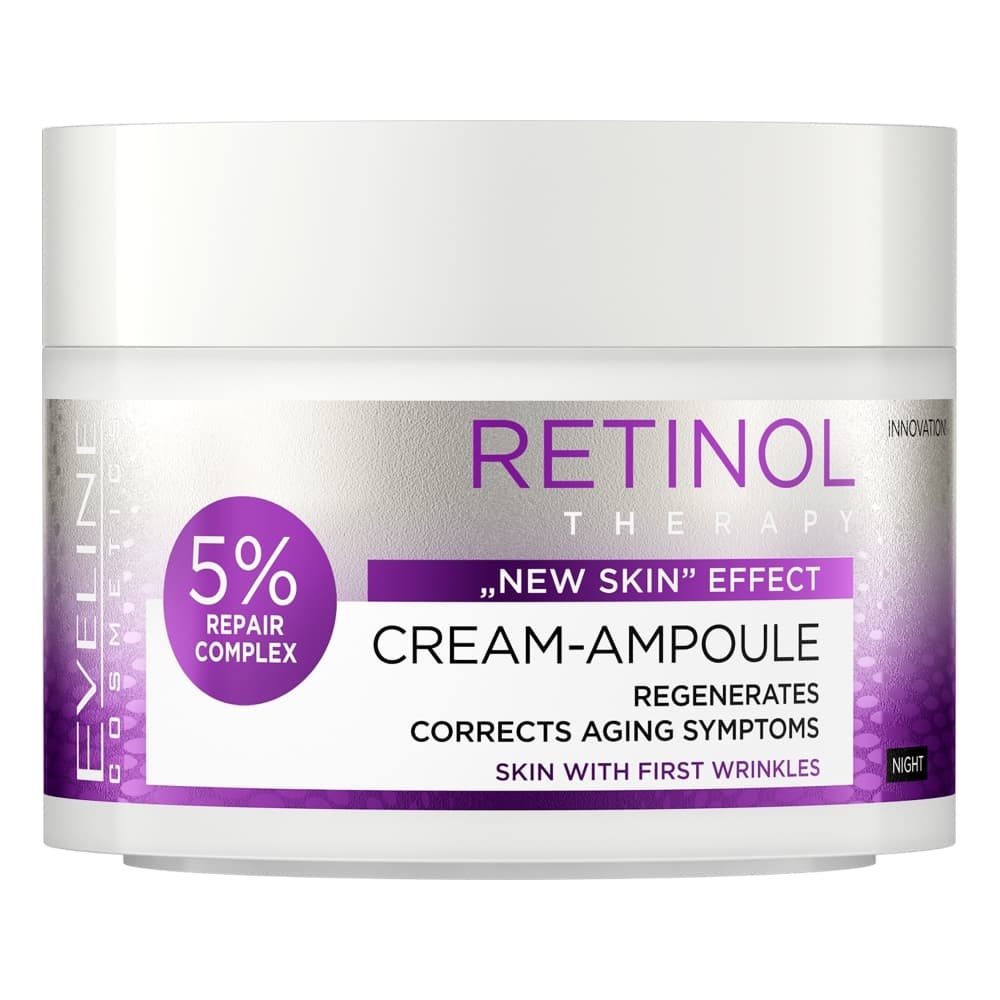 Retinol Therapy - Cream-Ampoule - Regenerujący krem ampułka z 5% retinolem - Noc -